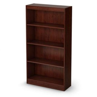 South Shore Furniture Freeport 4 Shelf Bookcase in Royal Cherry 7246767C
