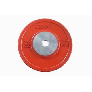 Troy Barbell 25 kg Red Competition Bumper Plate