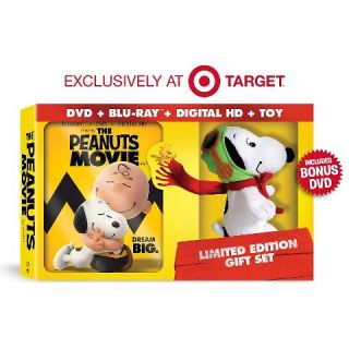 The Peanuts Movie (Blu ray/DVD) (Includes Digital Copy)(Gift W/ Plush