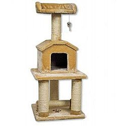 GoPetClub Scratcher and 45 inch Cat Tree   Shopping   The