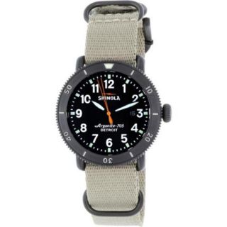 Shinola Men's Runwell Sport SH1002 Grey Nylon Swiss Quartz Watch