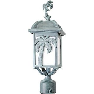 Melissa Americana Palm Tree Series 1 Light 18.5 Post Lantern Head; Architectural Bronze