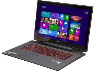 Refurbished: Lenovo Y70 TOUCH 17.3" Full HD Touchscreen Gaming Notebook with Quad Core i7 4710HQ 2.50Ghz (3.50Ghz Turbo), 16GB Memory, 512GB SSD, NVIDIA GeForce GTX 860M 4GB, JBL Speakers, Windows 8.1 64 Bit