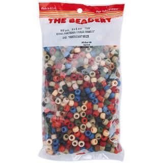 The Beadery Pony Beads 6x9mm, 900 Pack