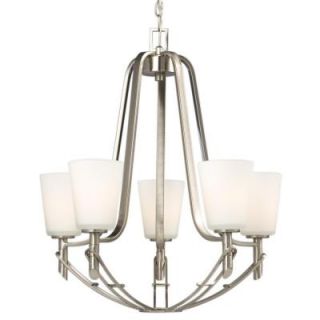 Filament Design Negron 5 Light Brushed Nickel Incandescent Chandelier CLI XY5237768