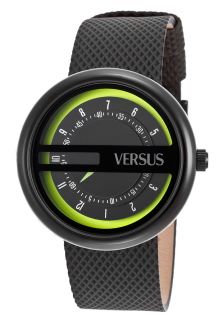 Women's Osaka Black Technical Material and Dial Chartreuse Accent
