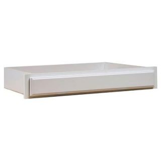 Home Decorators Collection 30x5x21 in. Hallmark Assembled Desk Knee Drawer in Arctic White DKD30 HAW