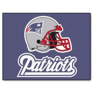 FANMATS New England Patriots 2 ft. 10 in. x 3 ft. 9 in. All Star Rug 5796