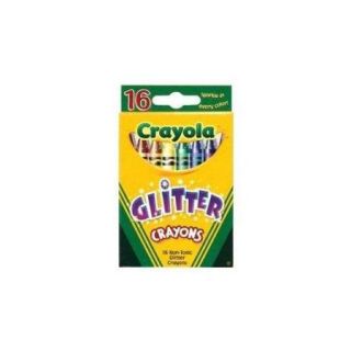 Crayola Glitter Crayons 16 Count   2 Packs