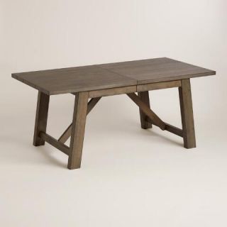 Wood Farmhouse Extension Table