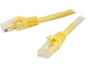 C2G 31356 35 ft. Cat 6 Yellow Snagless Patch Cable