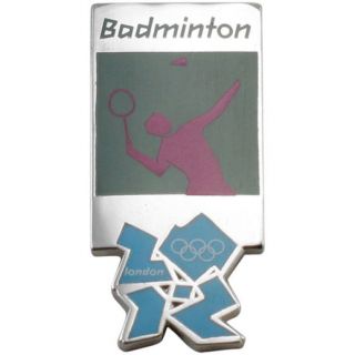 London 2012 Olympic Sports Badminton Pin