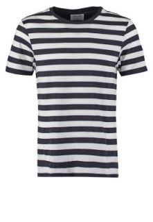 Burton Menswear London Print T shirt   navy