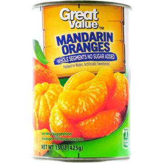 Great Value Mandarin Oranges, 15 oz