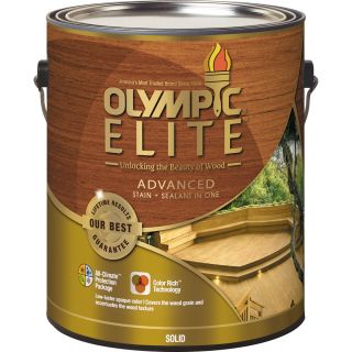 Olympic Elite Tintable Base 2 Solid Exterior Stain (Actual Net Contents: 114 fl oz)