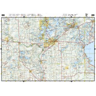 Minnesota State Recreation Atlas by National Geographic Maps