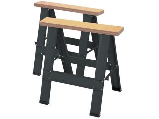 Two Piece Foldable Saw Horse Set by USATNM