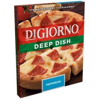 DiGiorno Deep Dish Pepperoni Pizza, 7.5 oz