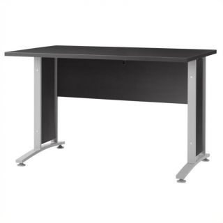 Tvilum Pierce 48" Desk with Metal Legs in Coffee   80400/702003