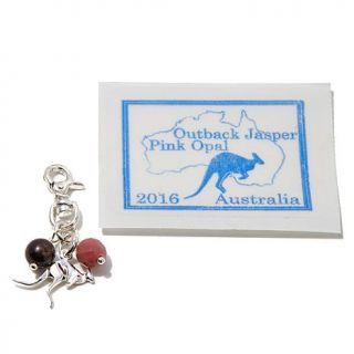 Jay King Passport Collection Kangaroo Sterling Silver Dangle Charm   Australia   7962040