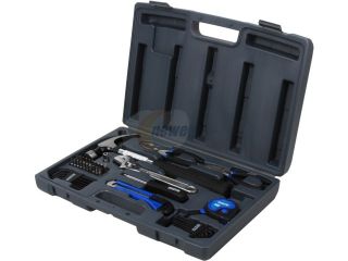 Open Box: SHITO 44 Piece Homeowner Tool Set, Carbon Steel W/Heat Treatment, ANSI standards, Life Time Warranty, Made in Taiwan