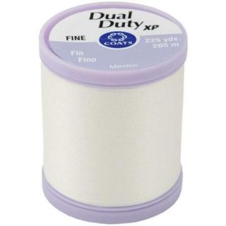 Dual Duty XP Fine Thread 225 Yards White