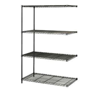 Safco Products Industrial Wire Add On Unit (48 x 24 Shelves)
