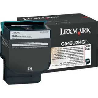 Lexmark C546U2KG C546, X546 Extra High Yield Toner C546U2KG