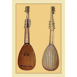 Theorbo by Theodore Thomas Graphic Art by Buyenlarge