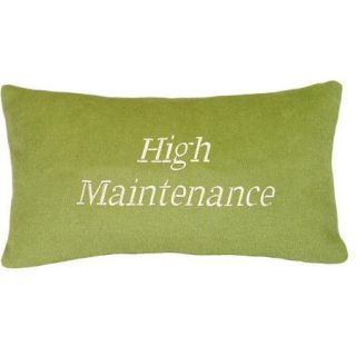 123 Creations High Maintenance Wool Lumbar Pillow