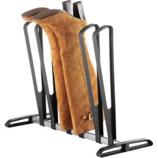 Whitmor 3 Pair Black and Silver Boot Organizer