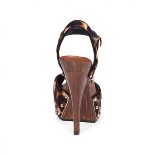Jessica Simpson "Faraday" Leather Platform Sandal   8009862
