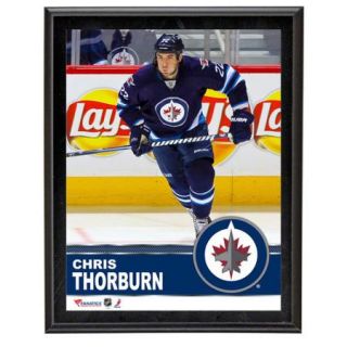 NHL &#045; Chris Thorburn Sublimated 10x13 Plaque  Details: Winnipeg Jets