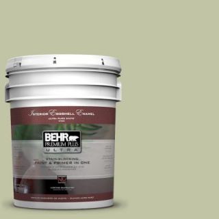 BEHR Premium Plus Ultra 5 gal. #410E 3 Rejuvenate Eggshell Enamel Interior Paint 275405