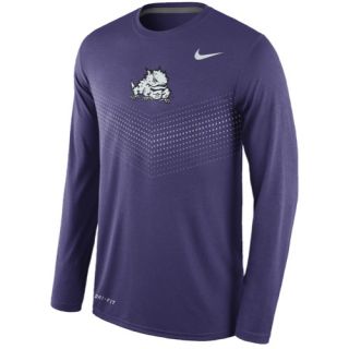 Nike College Dri FIT L/S Sideline T Shirt   Mens   Basketball   Clothing   Washington Huskies   New Orchid