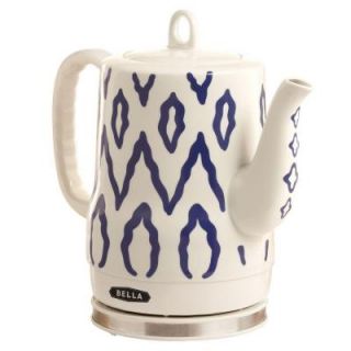 Bella 1.2 l Ceramic Kettle in Blue Aztec BLA13724