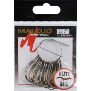 Matzuo Death Roll Hook, Bronze, Pack of 25