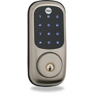 Yale Keyed Touchscreen Zigbee Deadbolt Entry Lock YRD220HA619