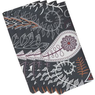 Botanical Blooms Paisley Floral Floral Napkin by e by design