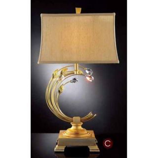 OK Lighting 29.5'' H Table Lamp with Rectangular Shade