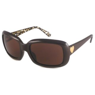 Moschino Womens MO537 Rectangular Sunglasses  ™ Shopping