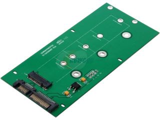 SYBA M.2 NGFF to SATAIII Card with Full & Low Profile Brackets Model SI ADA40084