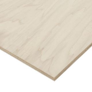 Columbia Forest Products 23/32 in. x 4 ft. x 8 ft. PureBond Poplar Plywood 770579