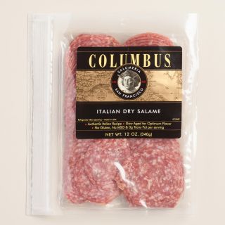 Columbus Italian Dry Sliced Salame, Set of 6
