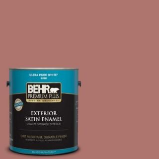 BEHR Premium Plus 1 gal. #S160 5 Hot Chili Satin Enamel Exterior Paint 940001