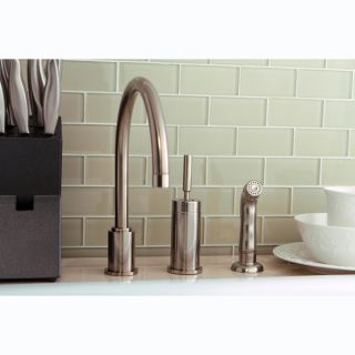 American Classic Modern Chrome Spiral Pull down Kitchen Faucet