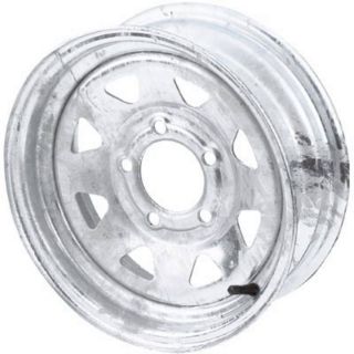 High Speed Replacement Trailer Wheel, ST205/75-14, Galvanized, Spoked  14in. High Speed Trailer Tires   Wheels