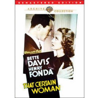 That Certain Woman DVD Movie 1937