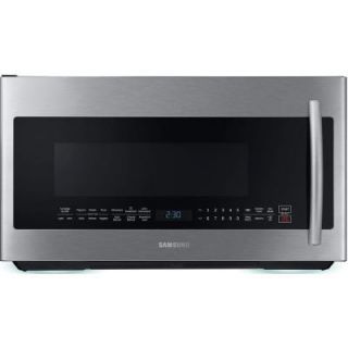 Samsung 2.1 cu. ft. Over the Range PowerGrill Microwave with Sensor Cook in Stainless ME21K7010DS
