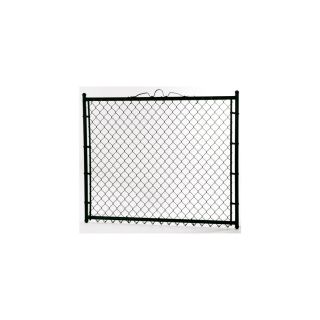 Vinyl Coated Steel Chain Link Fence Walk Thru Gate (Common: 4 ft x 3 ft; Actual: 3.66 ft x 3 ft)